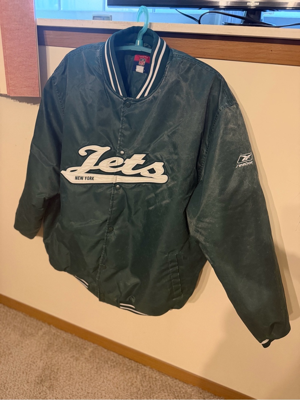 Reebok New York Jets Gridiron Classic Jacket